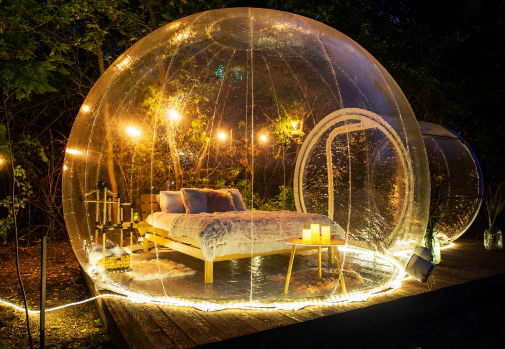 inflatable bubble tent house dome